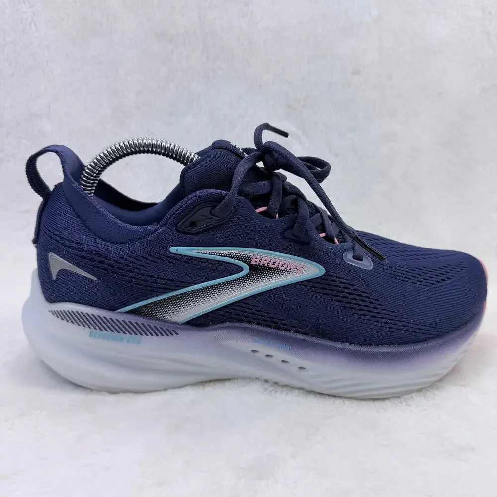 Brooks Glycerin GTS 22 Womens Running Shoes Blue Ribbon Peacoat Size 9 Support